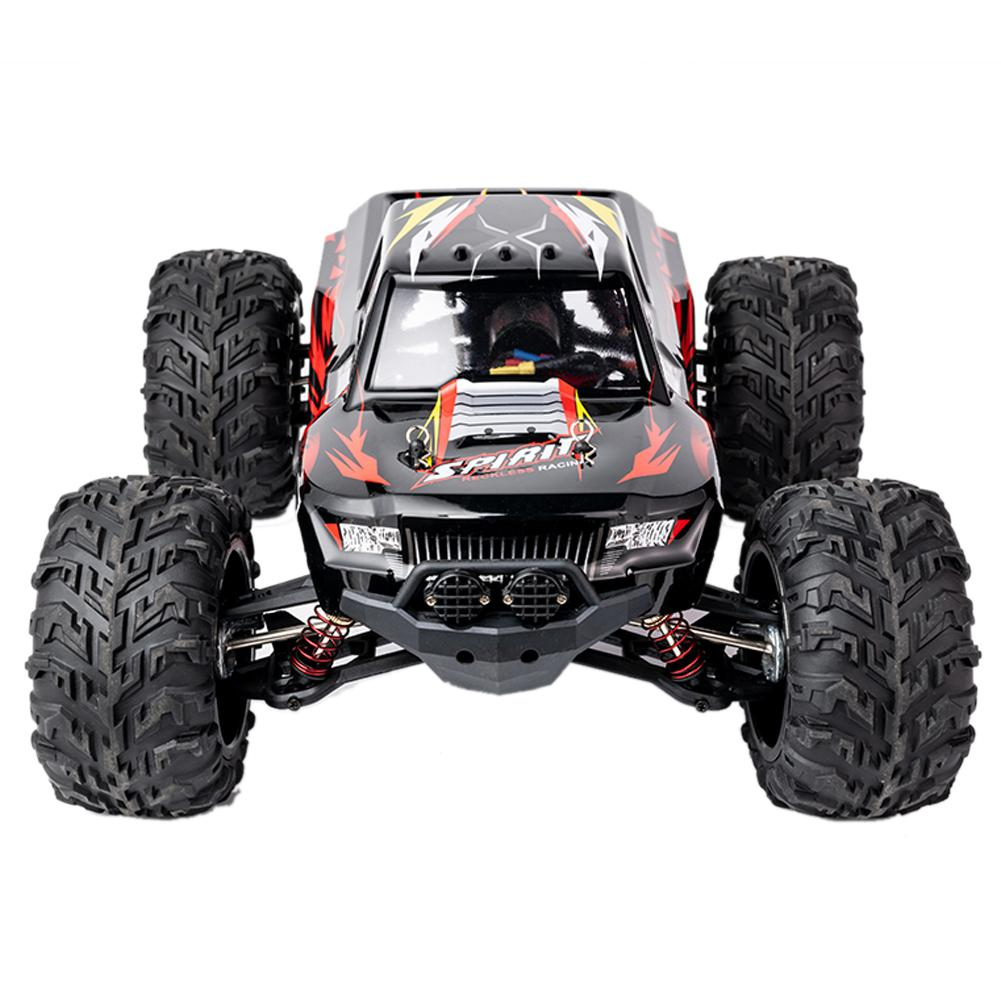 Remote-Controlled Off-Road Truck with Rugged Tires