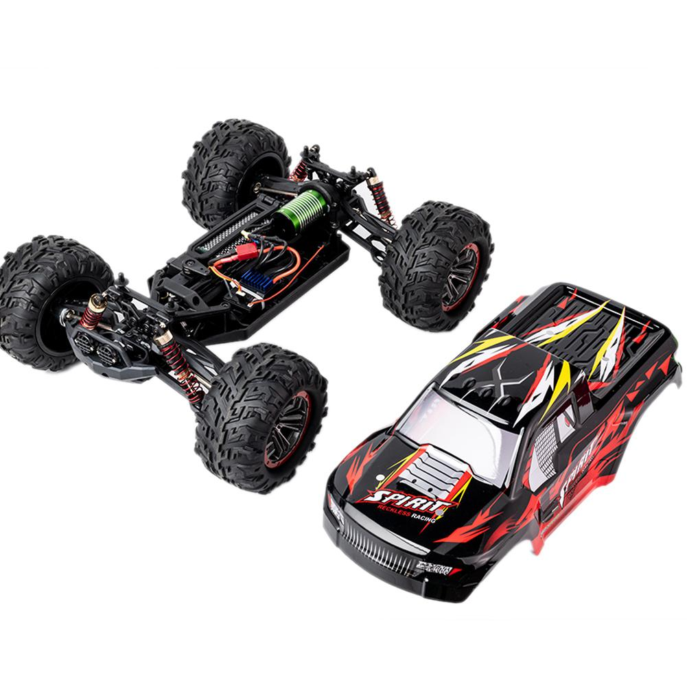 Remote-Controlled Off-Road Truck with Rugged Tires