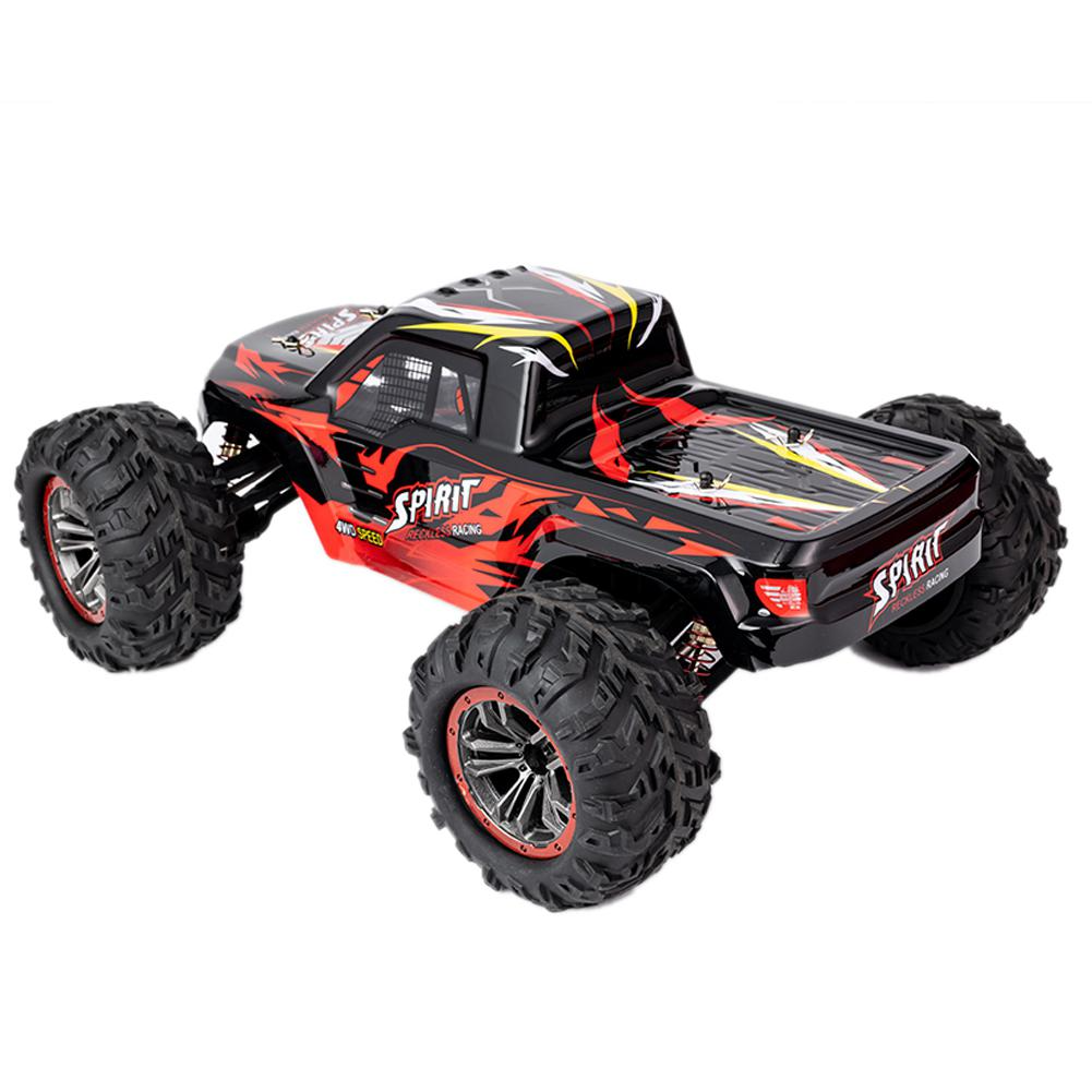 Remote-Controlled Off-Road Truck with Rugged Tires