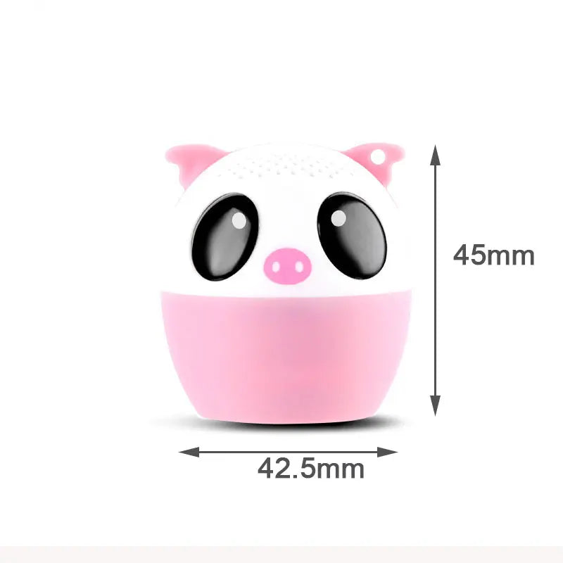 Animal-Shaped Bluetooth Speaker with 3D Surround Sound