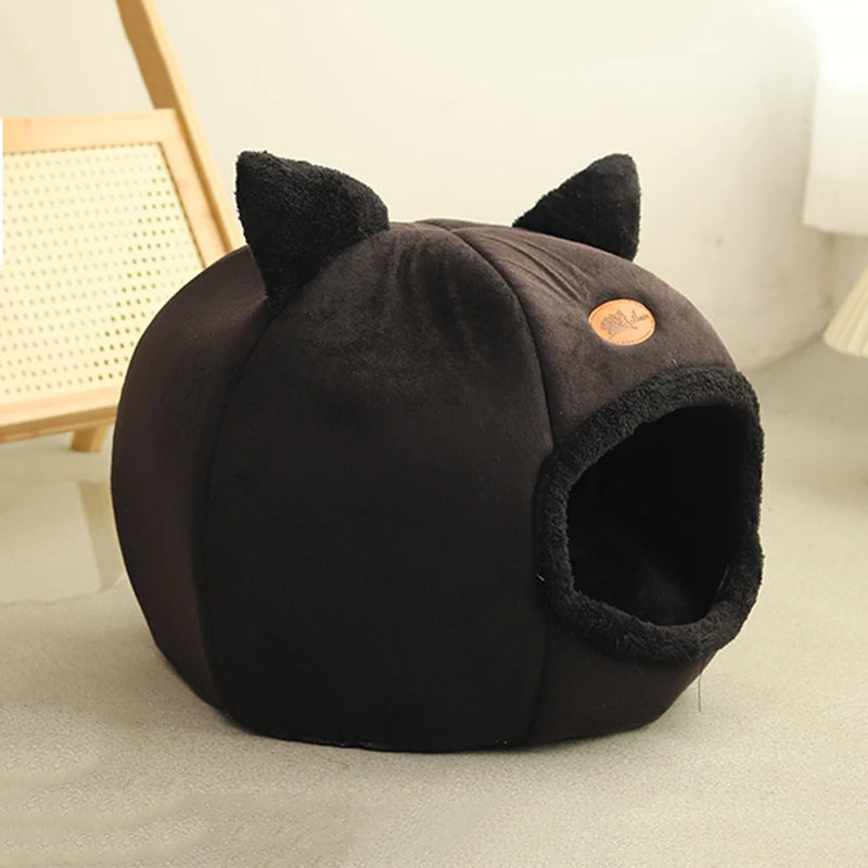 Cat-Ear Shaped Cozy Pet House