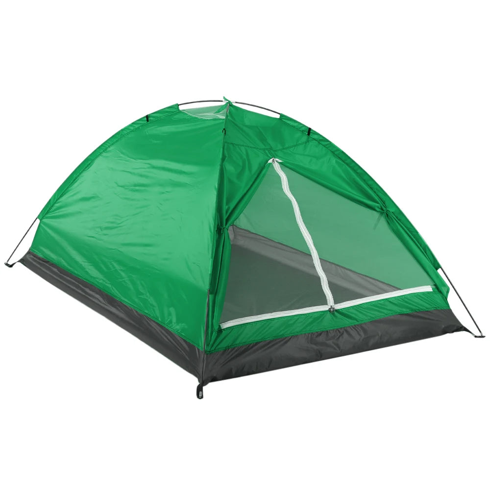 2-Person Camping Tent with Camouflage Design