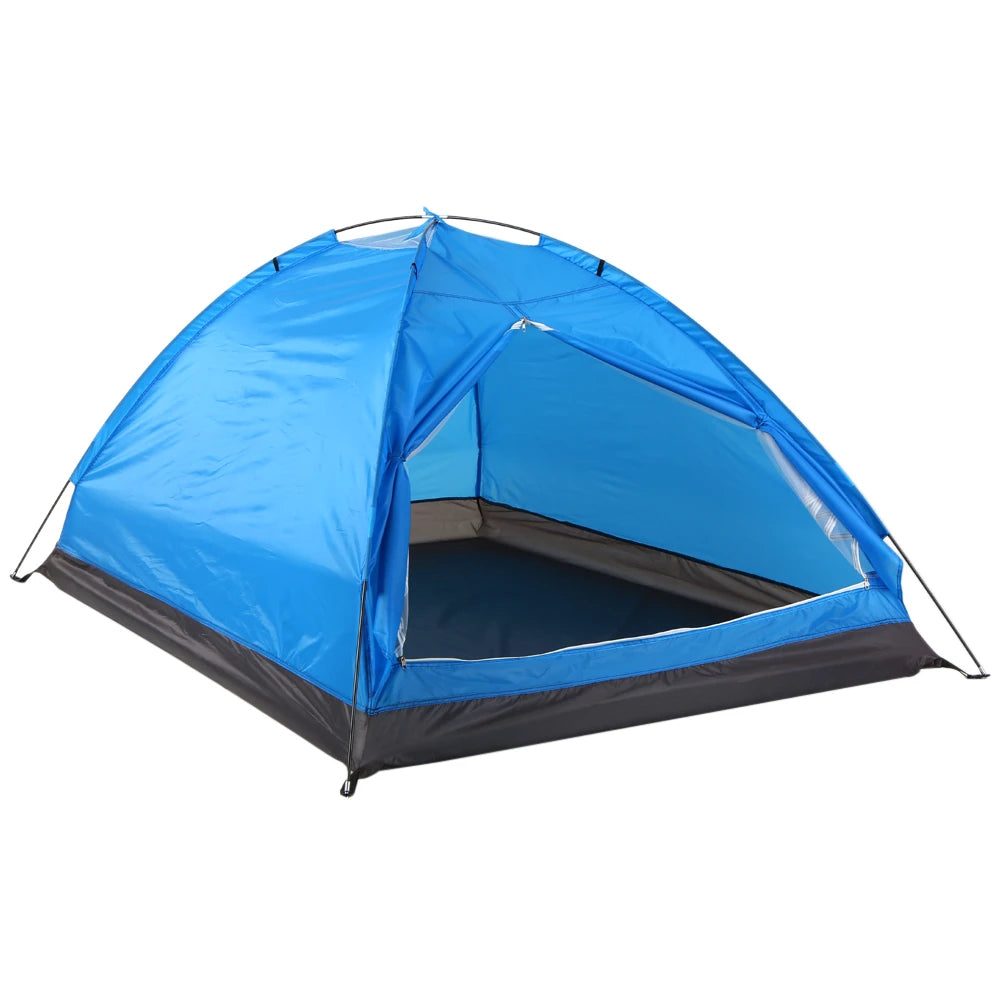 2-Person Camping Tent with Camouflage Design