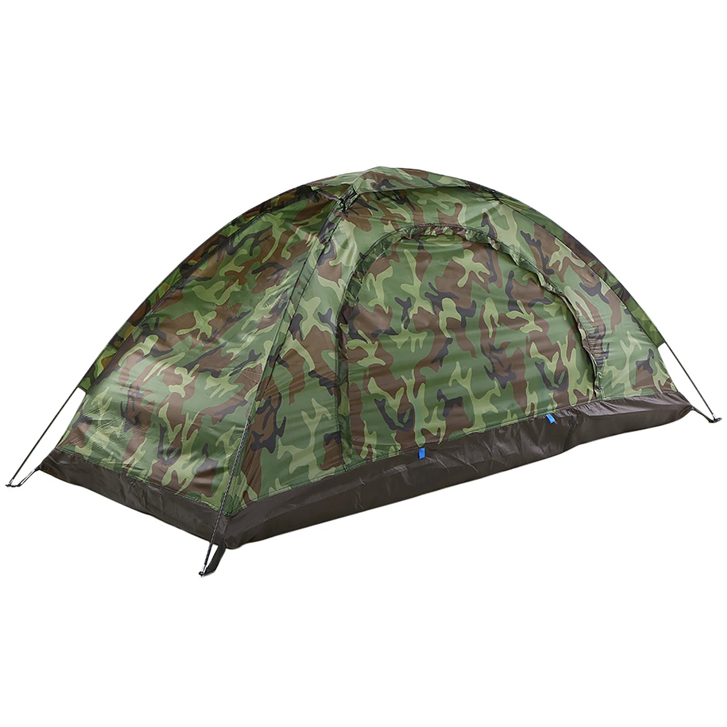 2-Person Camping Tent with Camouflage Design