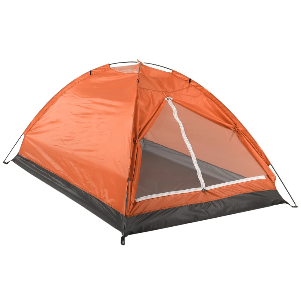 2-Person Camping Tent with Camouflage Design